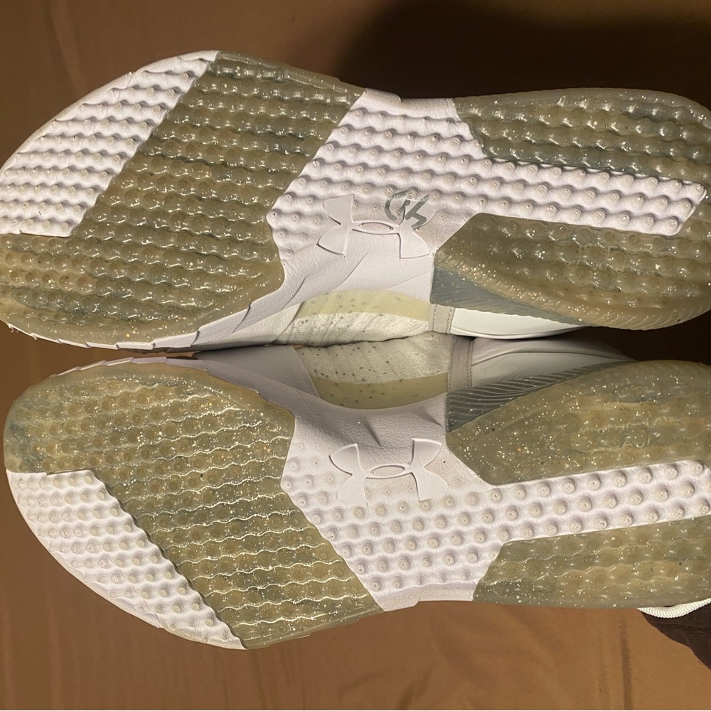 Cam Newton Men's White Athletic Shoes - Picture 4 of 5